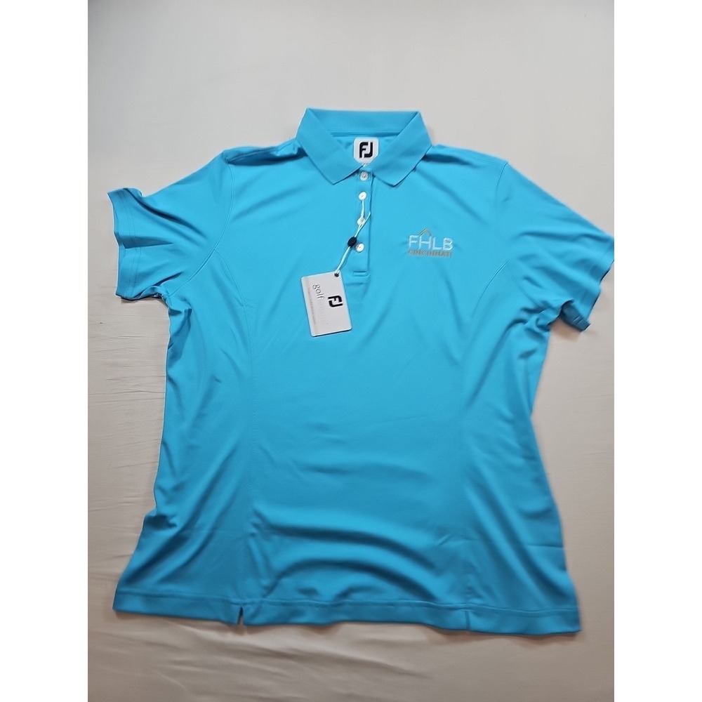 FootJoy FJ Polo Shirt Golf Leisure FHLB Cincinnati Womens Size XL